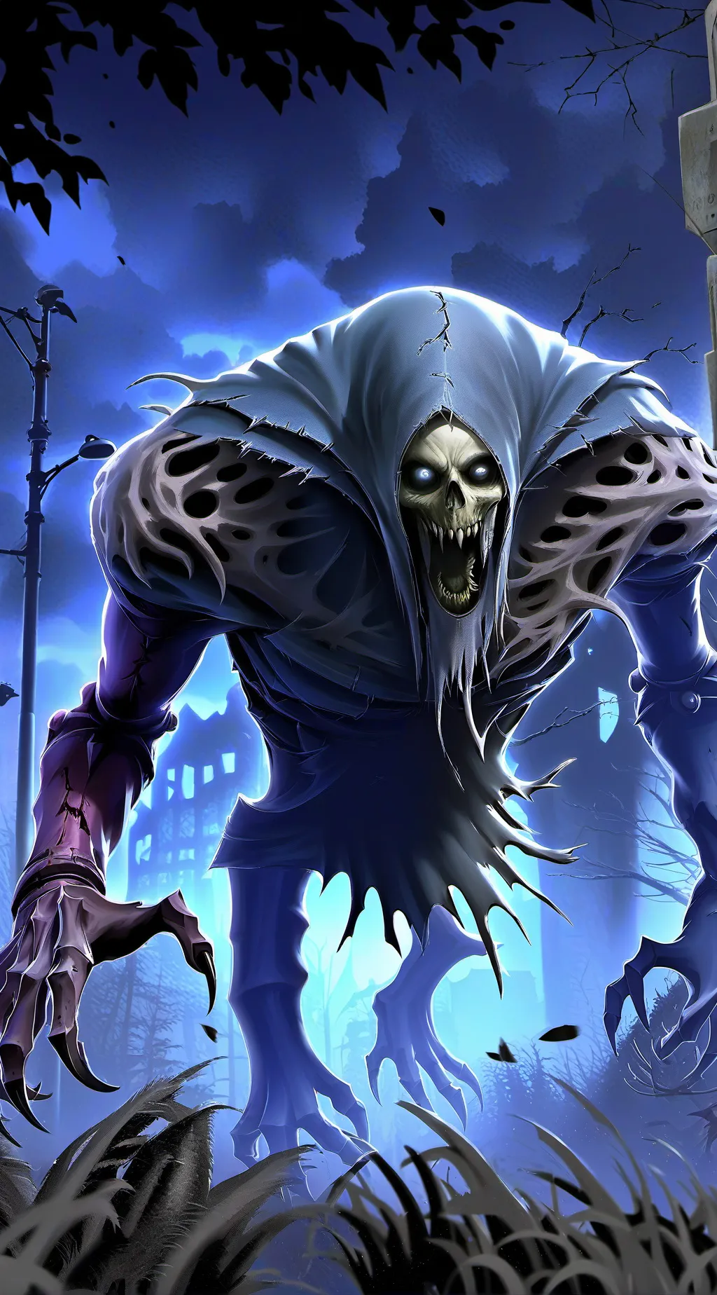ai character: PVZ background