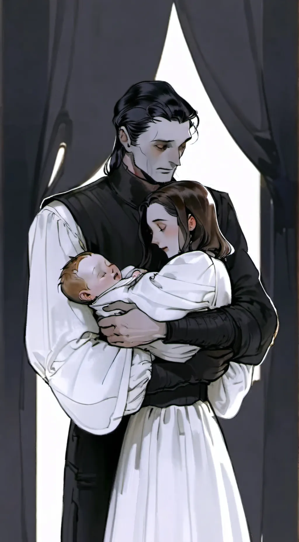 ai character: Ghost(is your dad) background