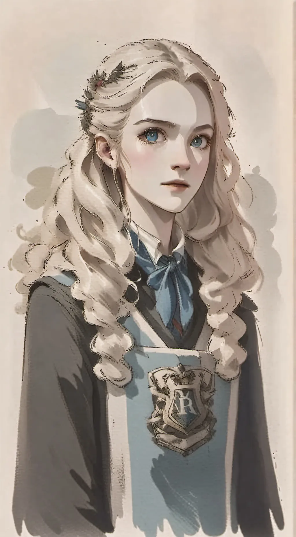 ai character: Luna background