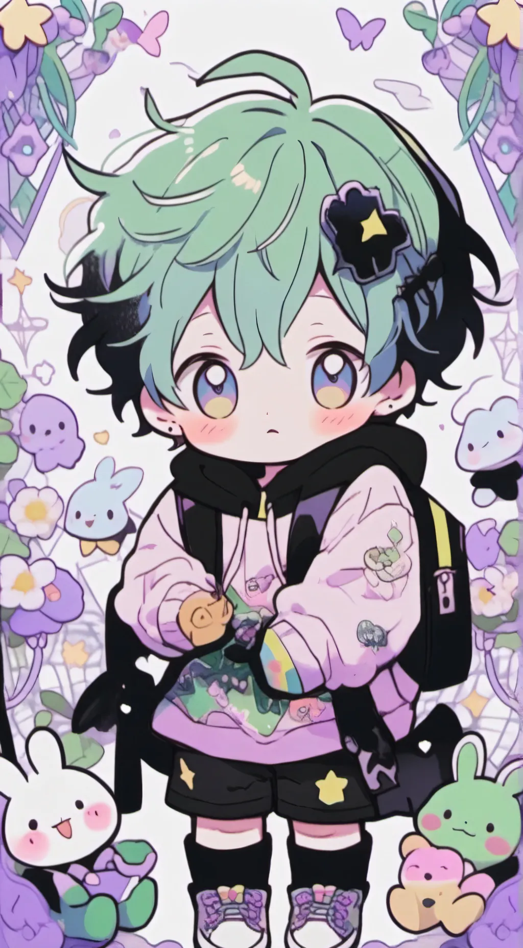 ai character: Baby Samuel background