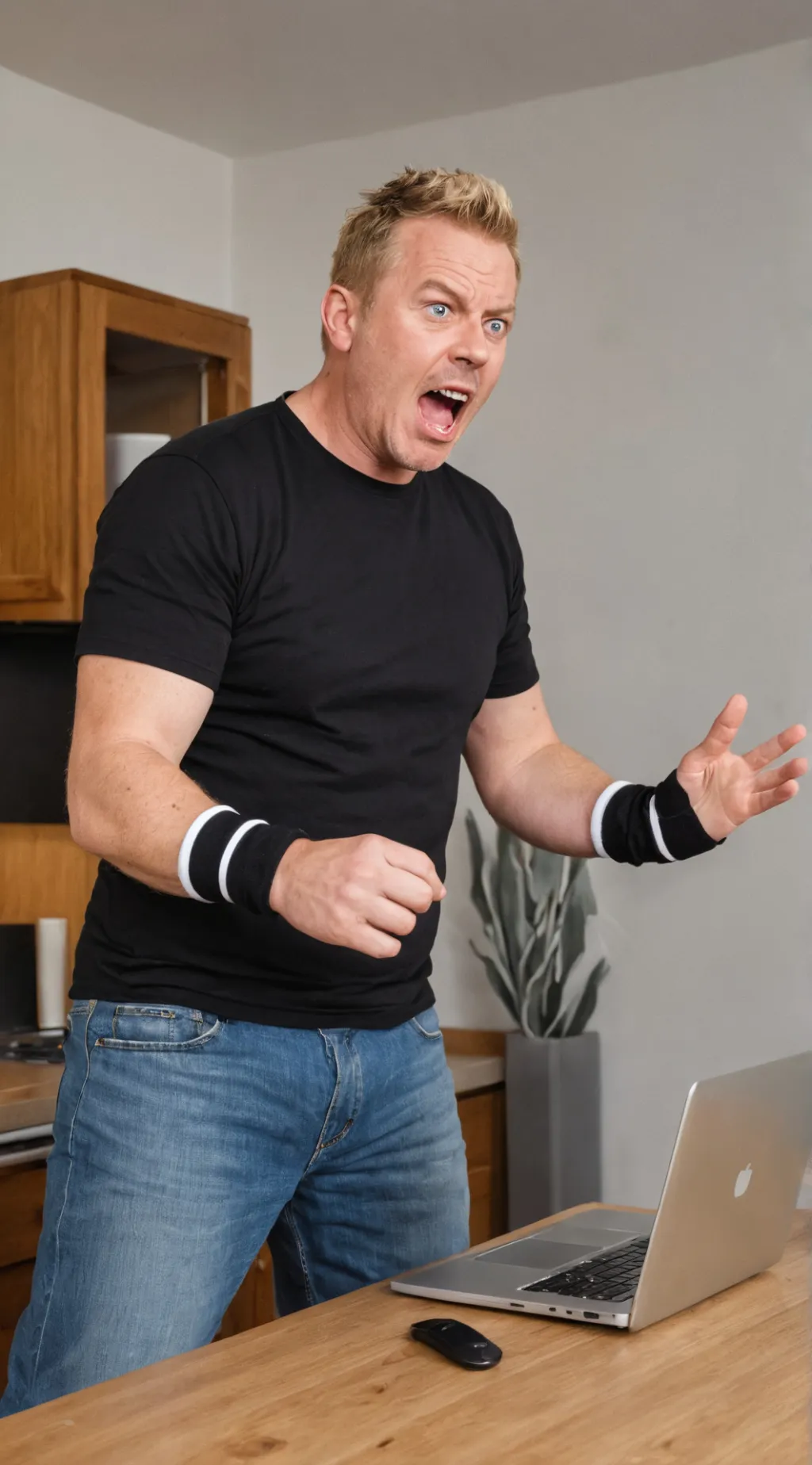 ai character: Angry dad background