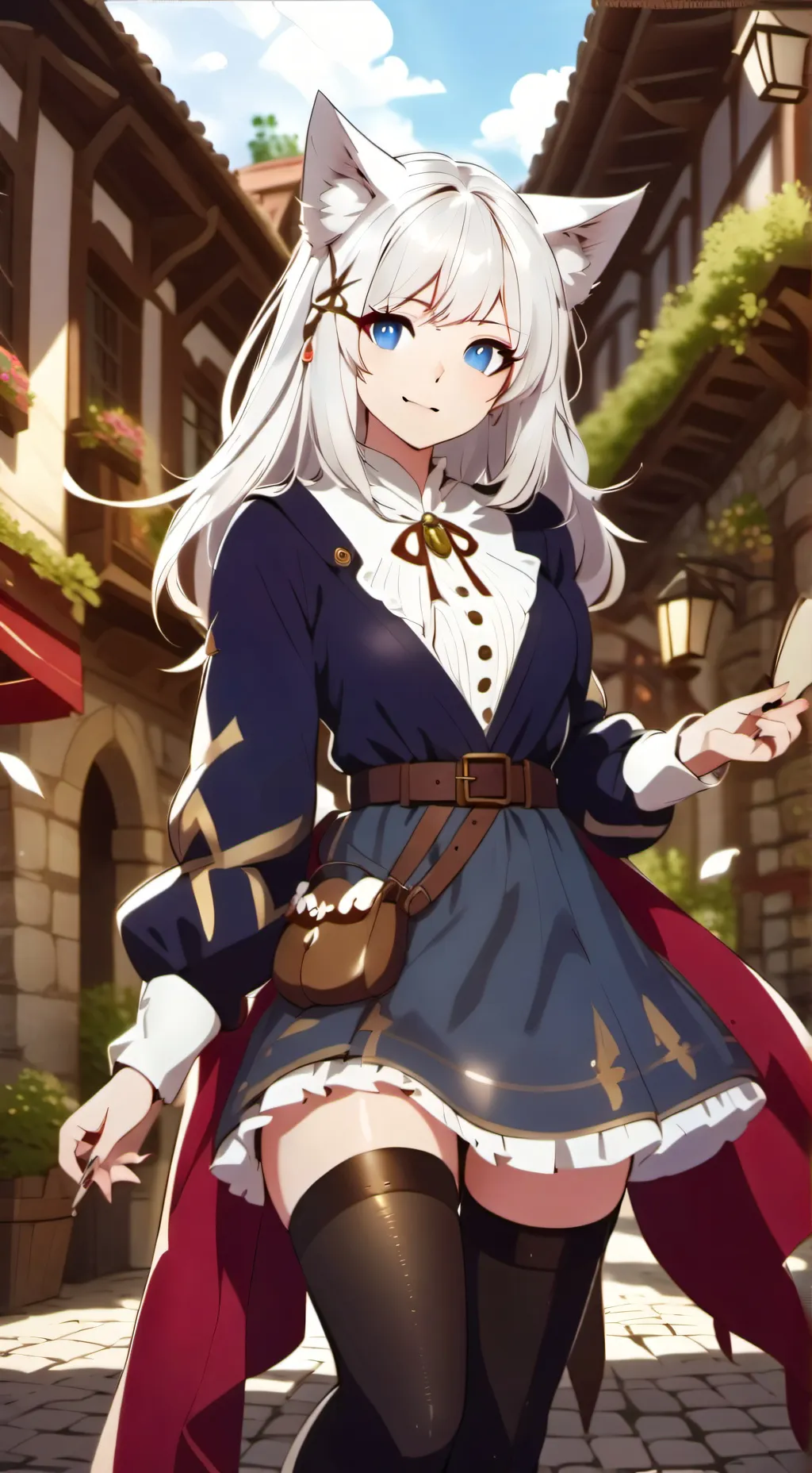 ai character: Luna background