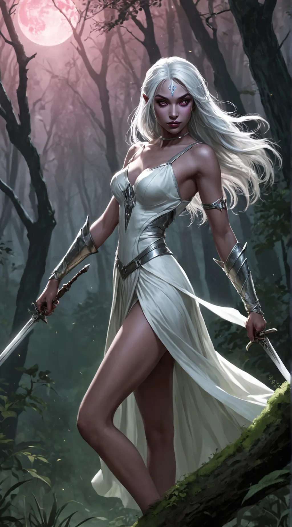 ai character: Valryss Moondance background