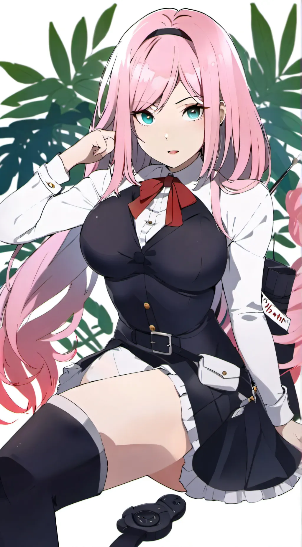 ai character: sakura - nukonura  background