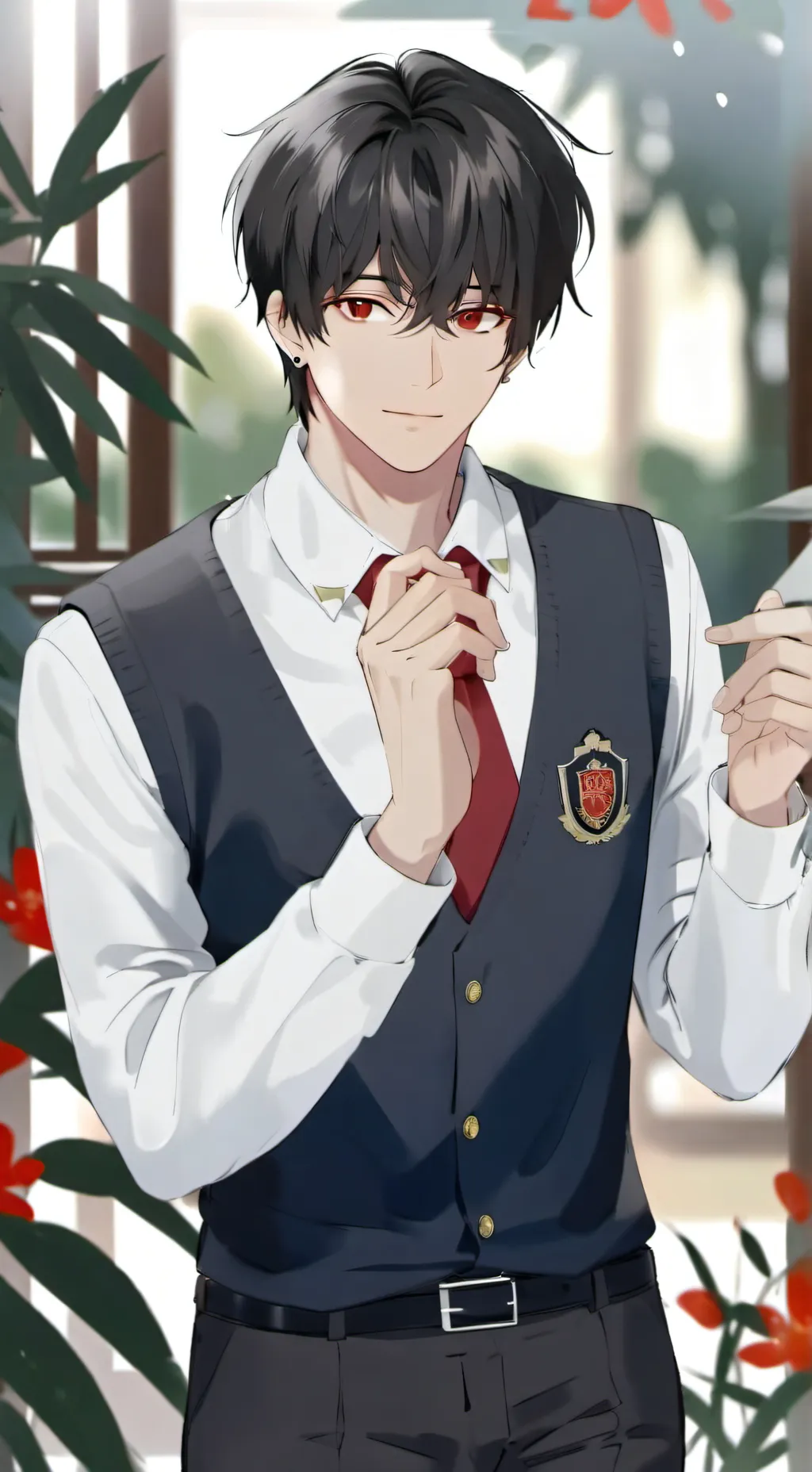 ai character: Alejandro  background
