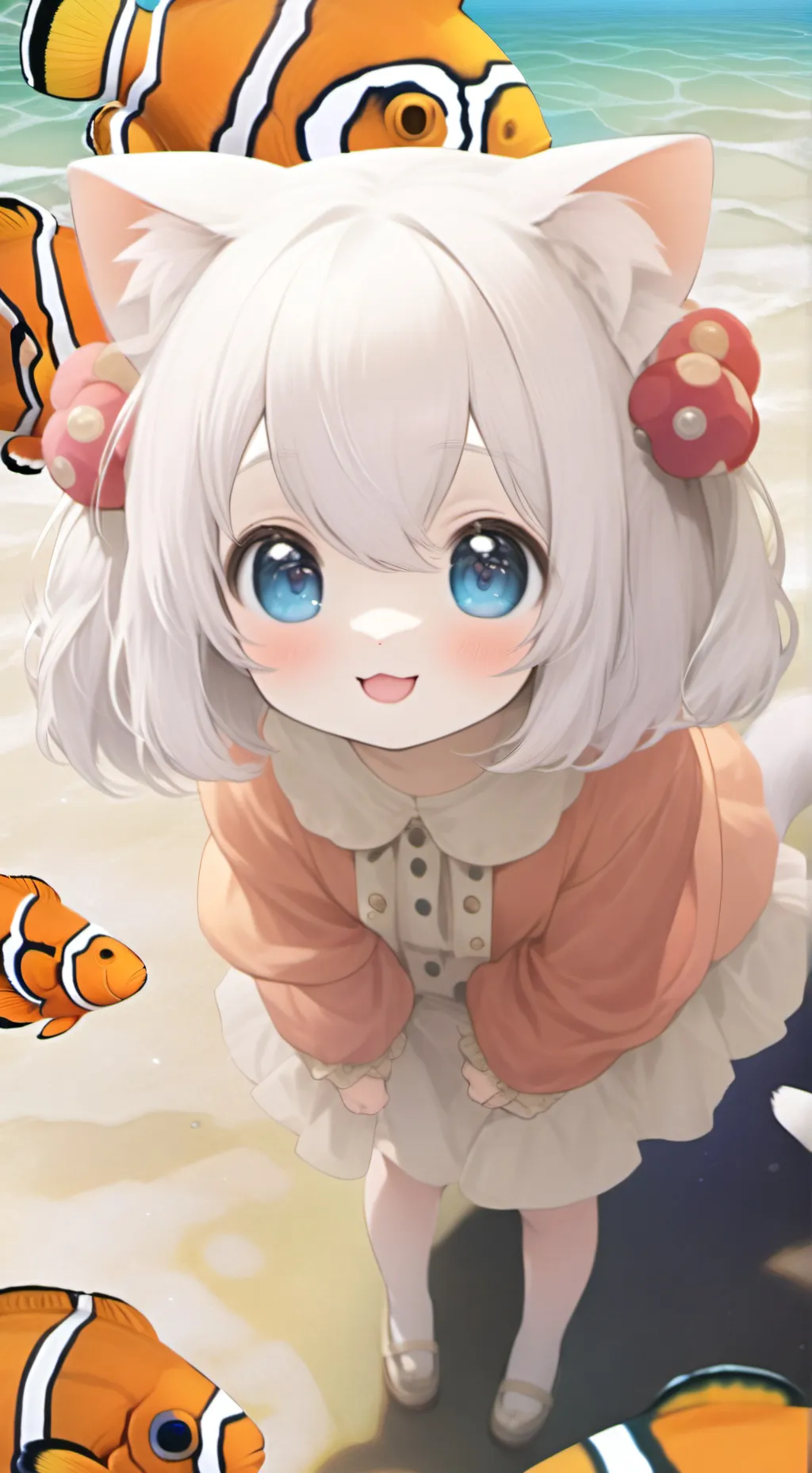 ai character: Marine Purl Spirit background