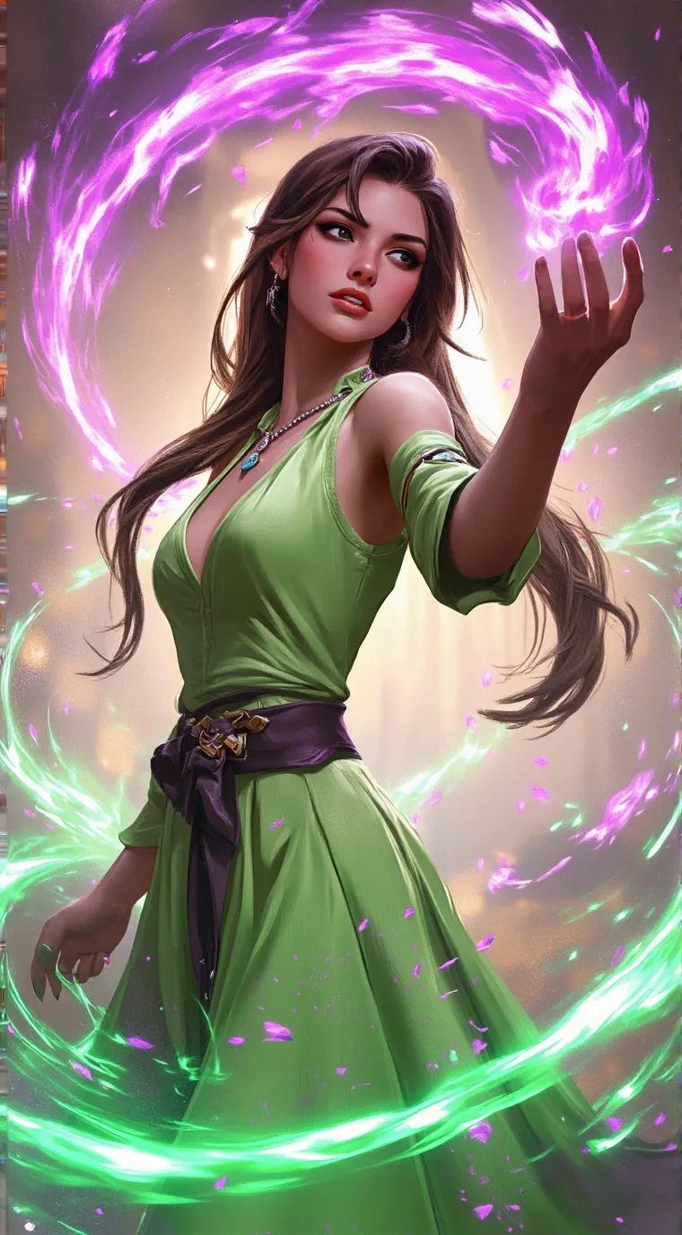 ai character: sandra background