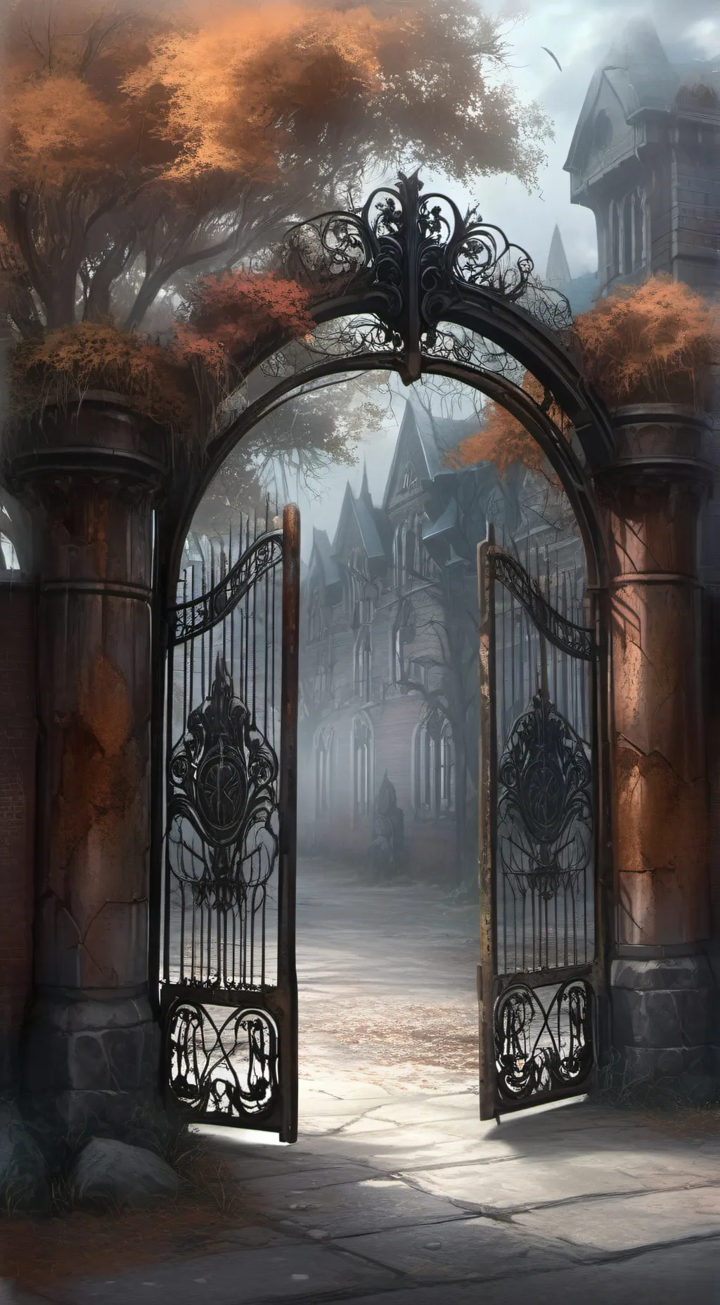 ai character: Apocalypse Academy background