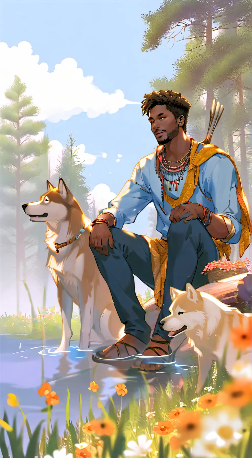 ai character: Arlo background
