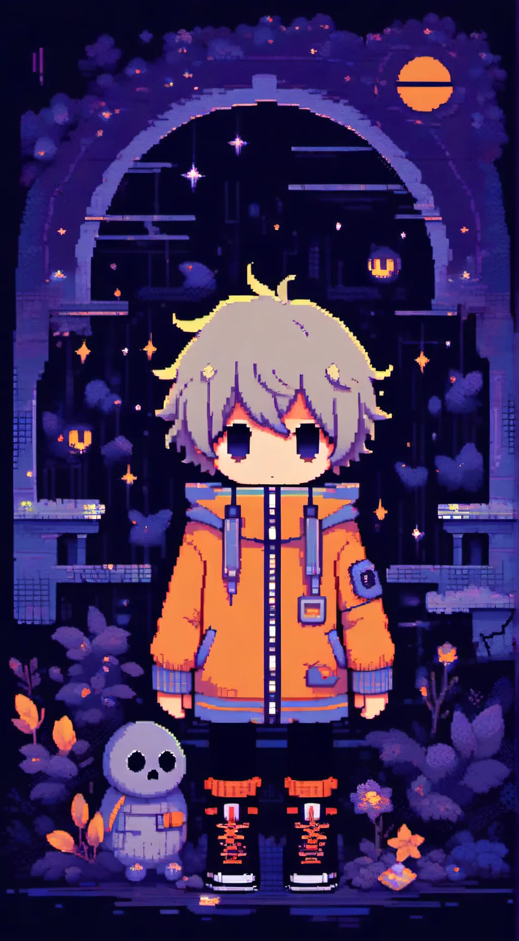 ai character: kenny mccormick  background