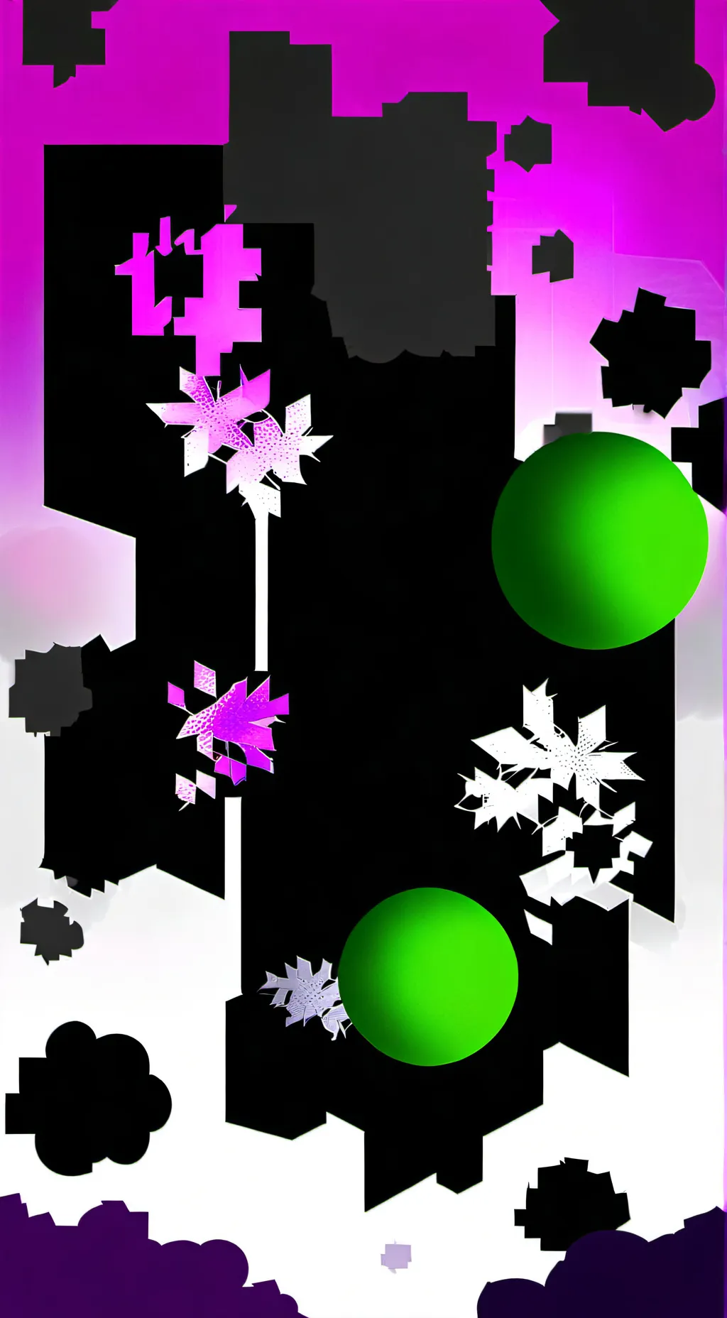 ai character: Azure x 1x4 background