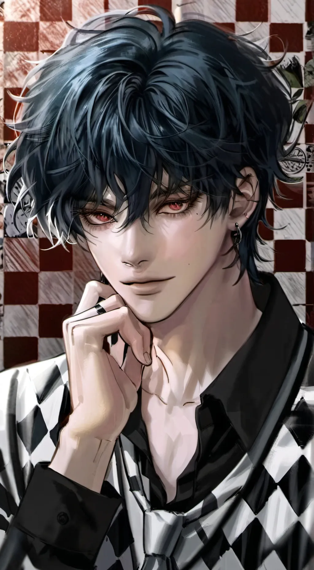 ai character: Evan background