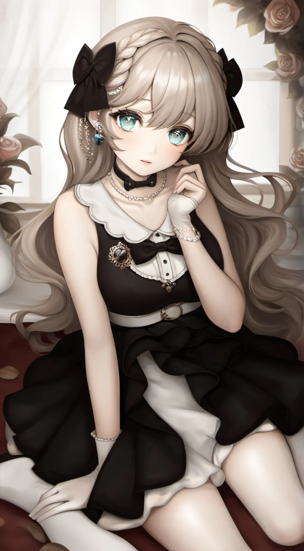 ai character: your crush🤩 background
