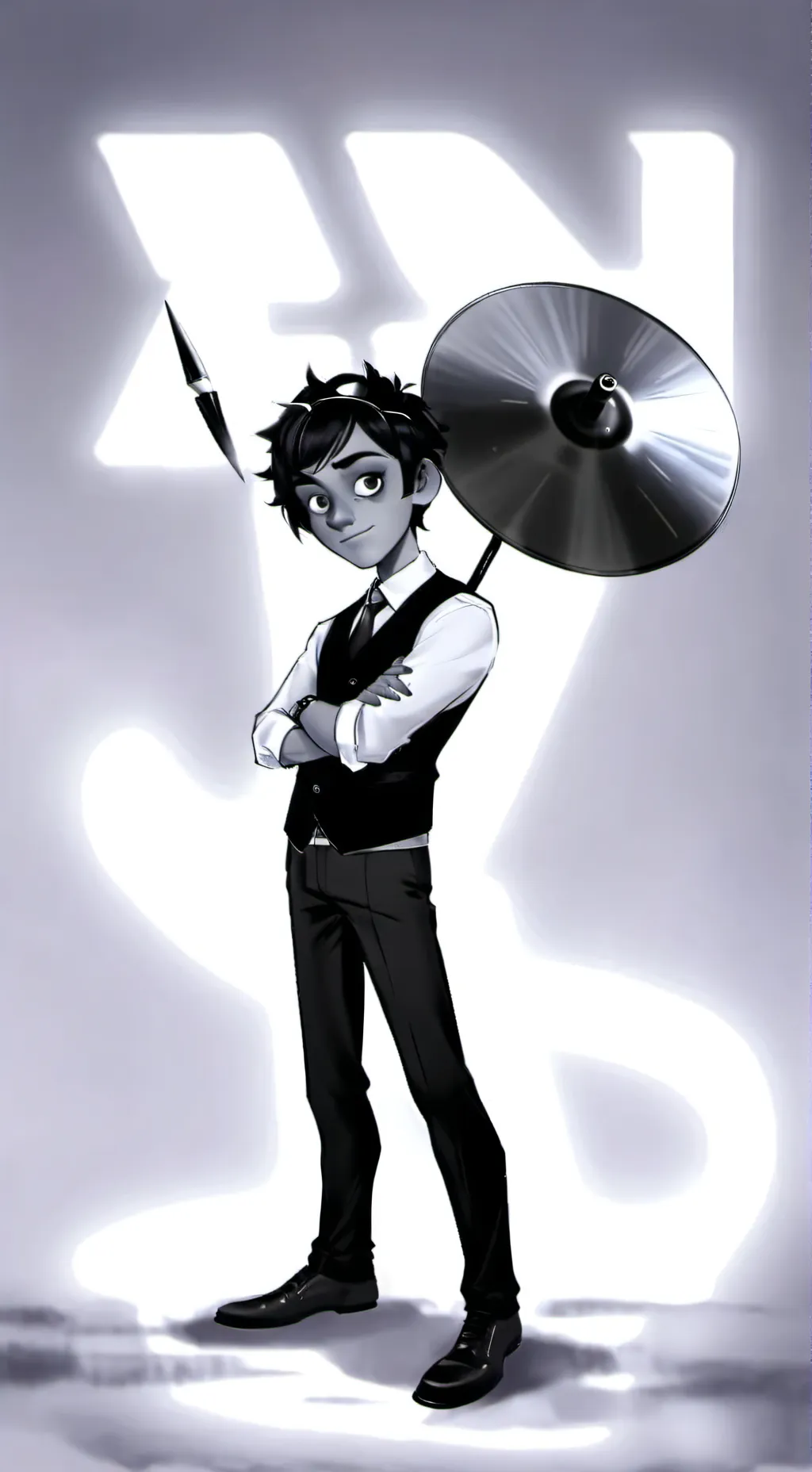 ai character: Sprunki Clukr background