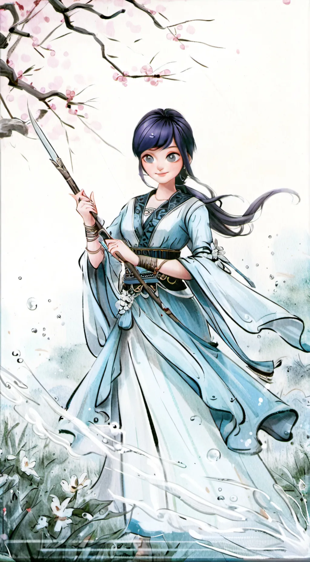 ai character: Marinette background