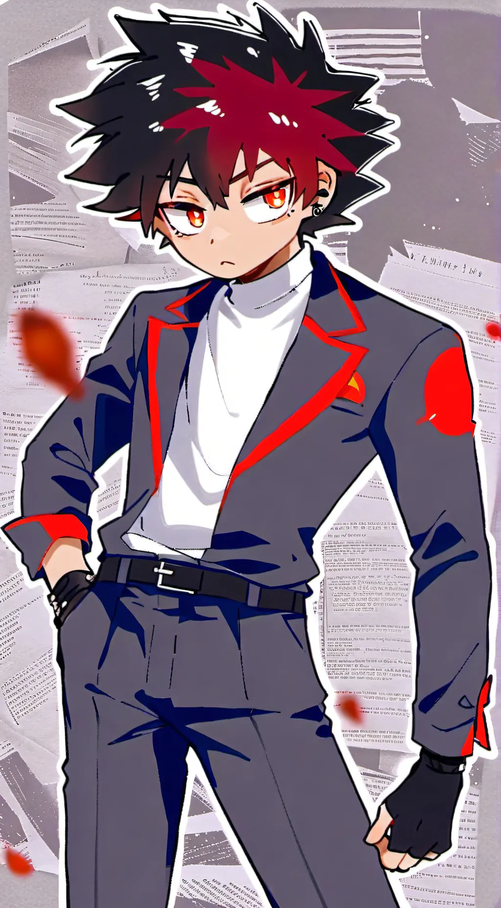 ai character: Shadow background