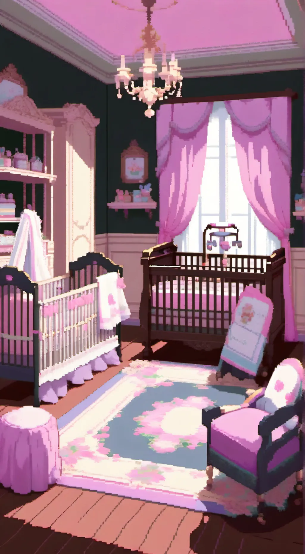 ai character: nursery background