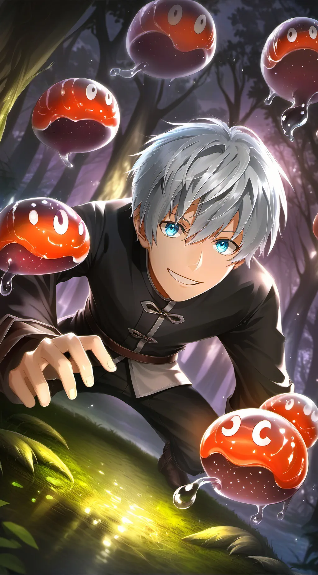 ai character: Rimuru Tempest background