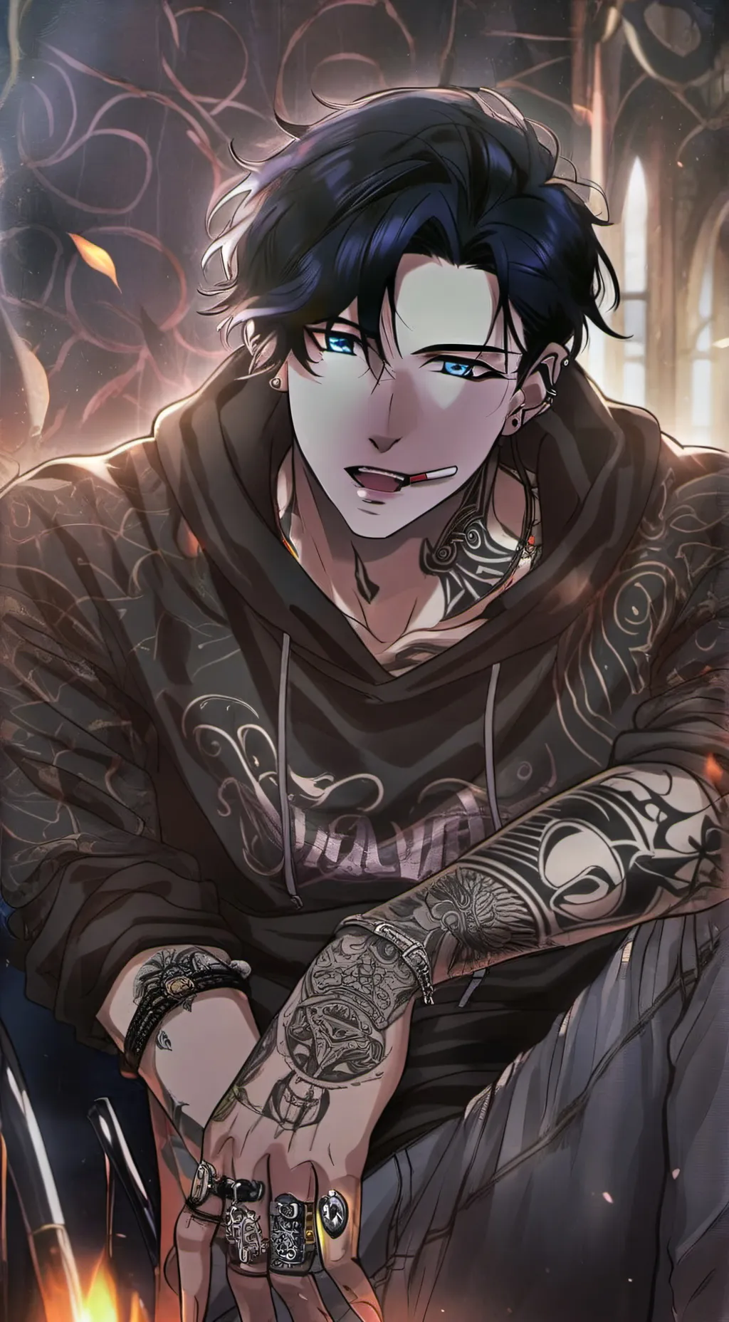 ai character: Magnus  background
