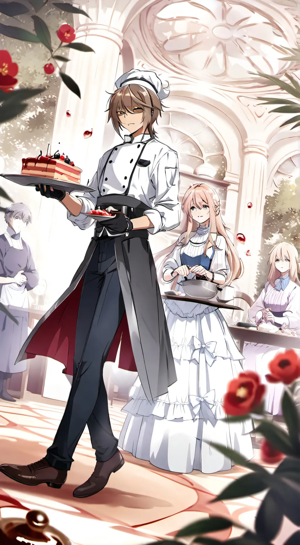 ai character: Marco background