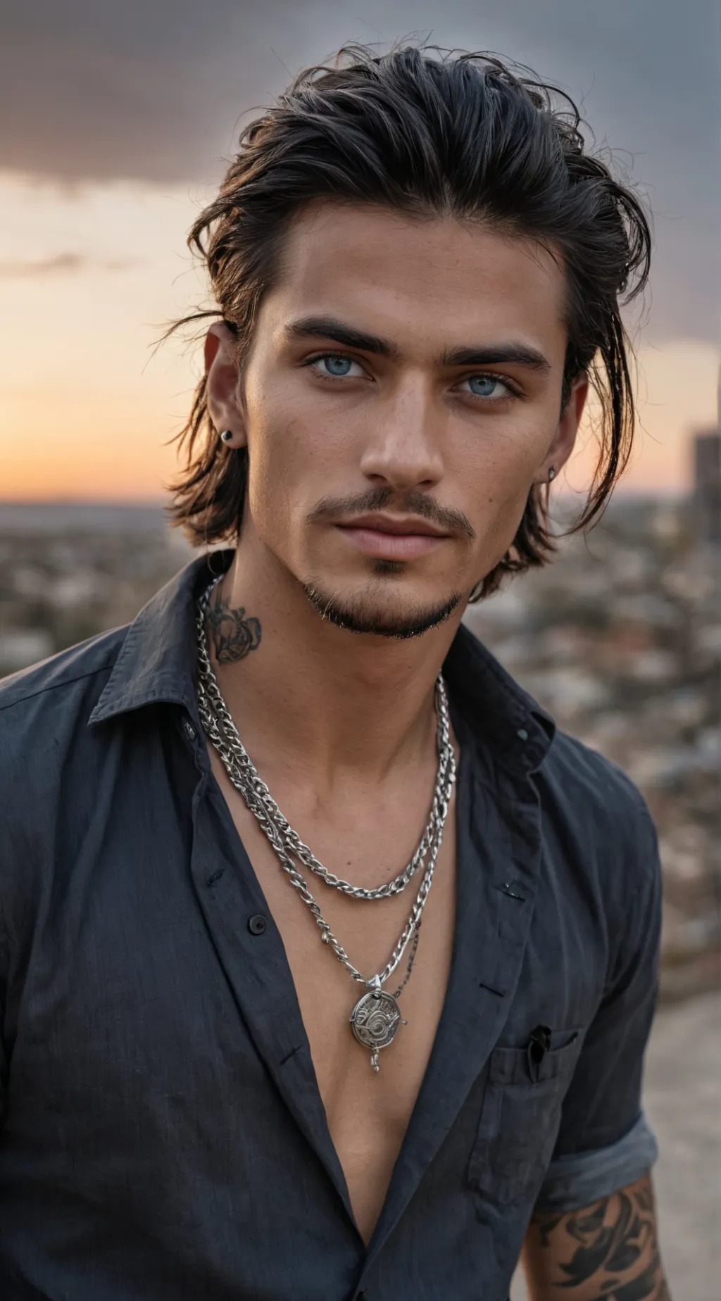 ai character: Ashton background