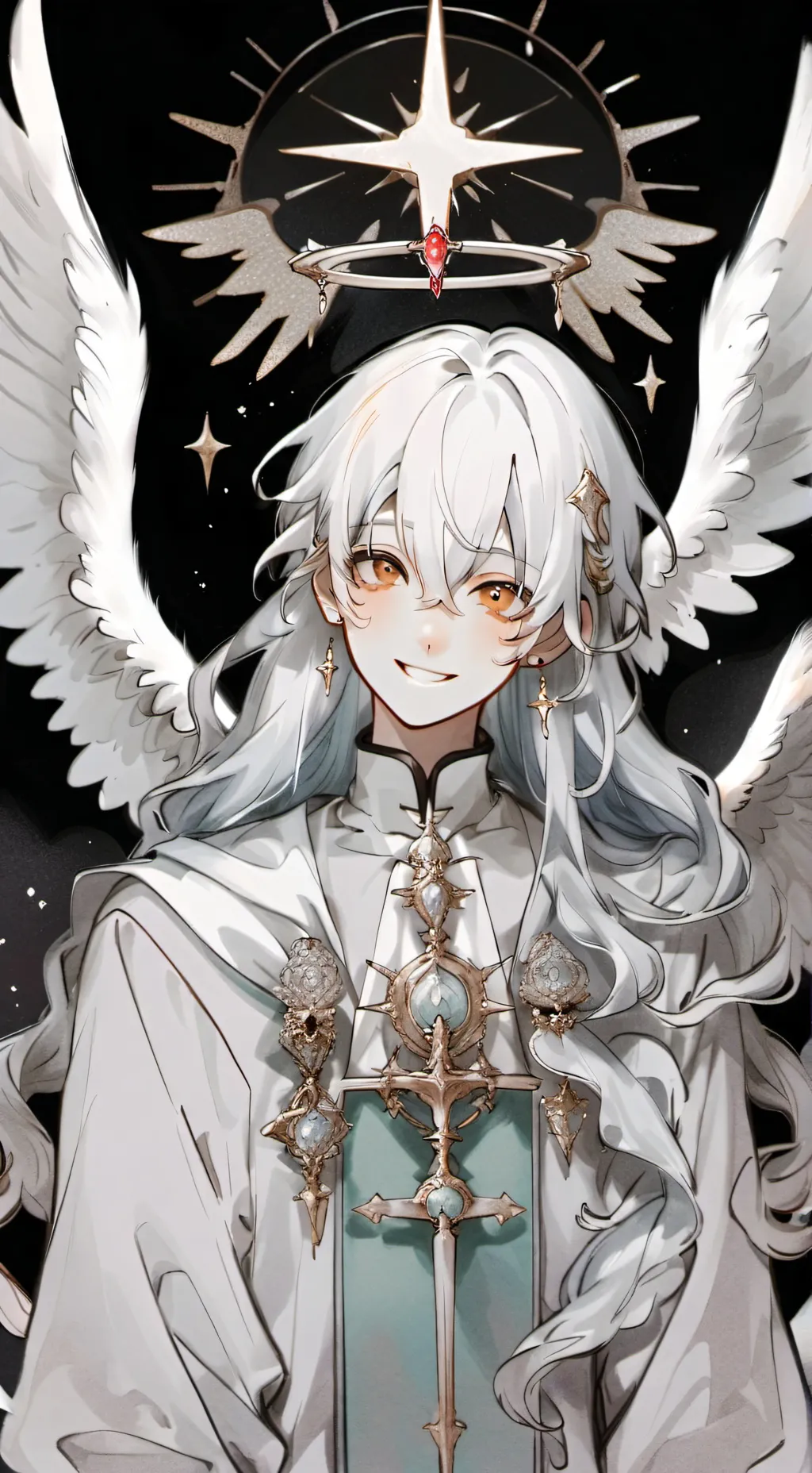 ai character: Auric background