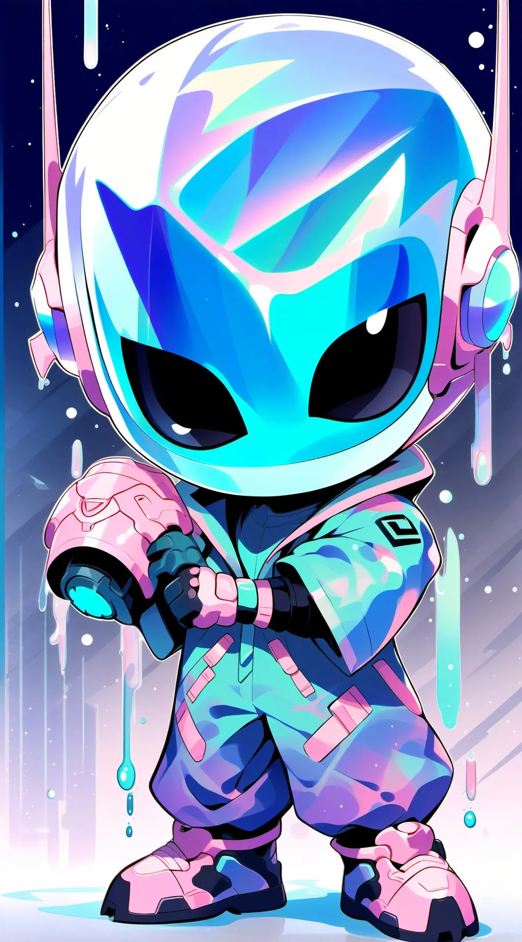 ai character: alien background