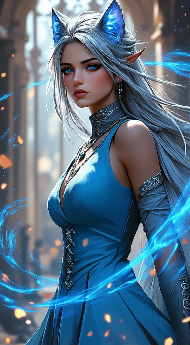 ai character: Alicia  background