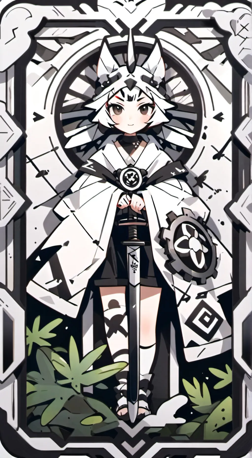 ai character: RC buho x zaxfishe background