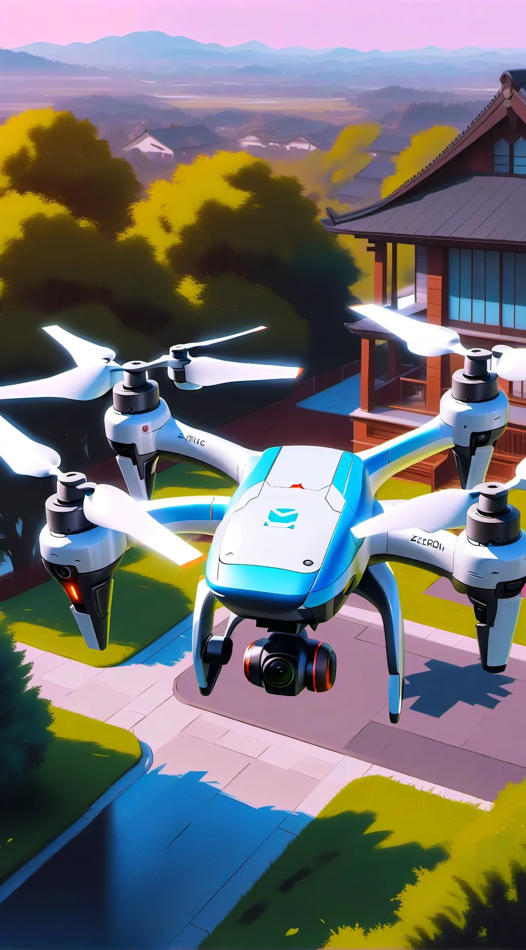 ai character: the drone race background