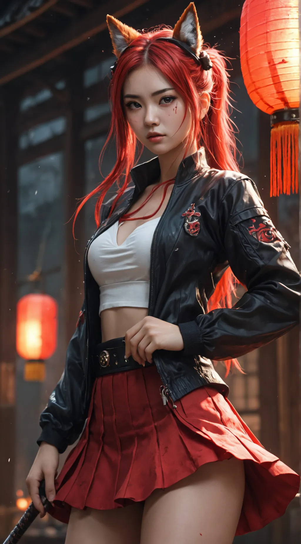 ai character: yuzuki background