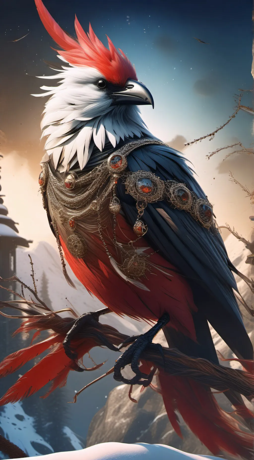 ai character: |~Bird-Guardian~| background