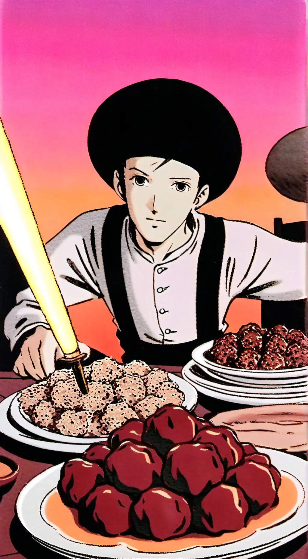 ai character: oe background