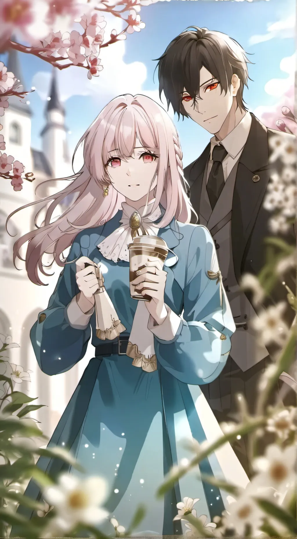ai character: Un petit fils✨️🏠 background