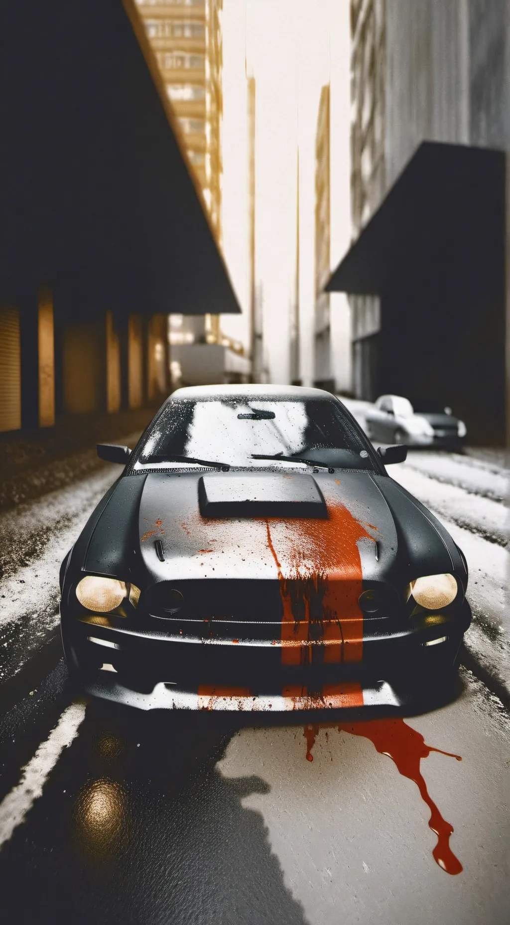 ai character: Killer Car background