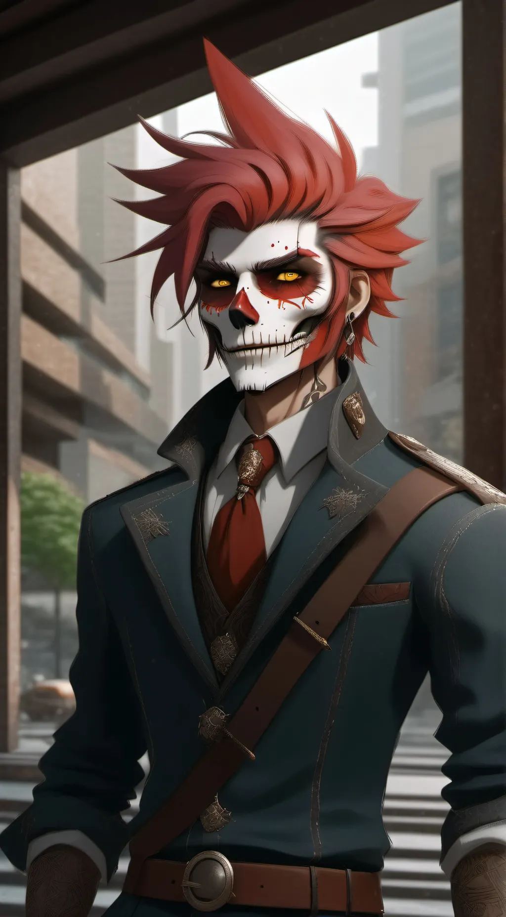 ai character: hh bestie background
