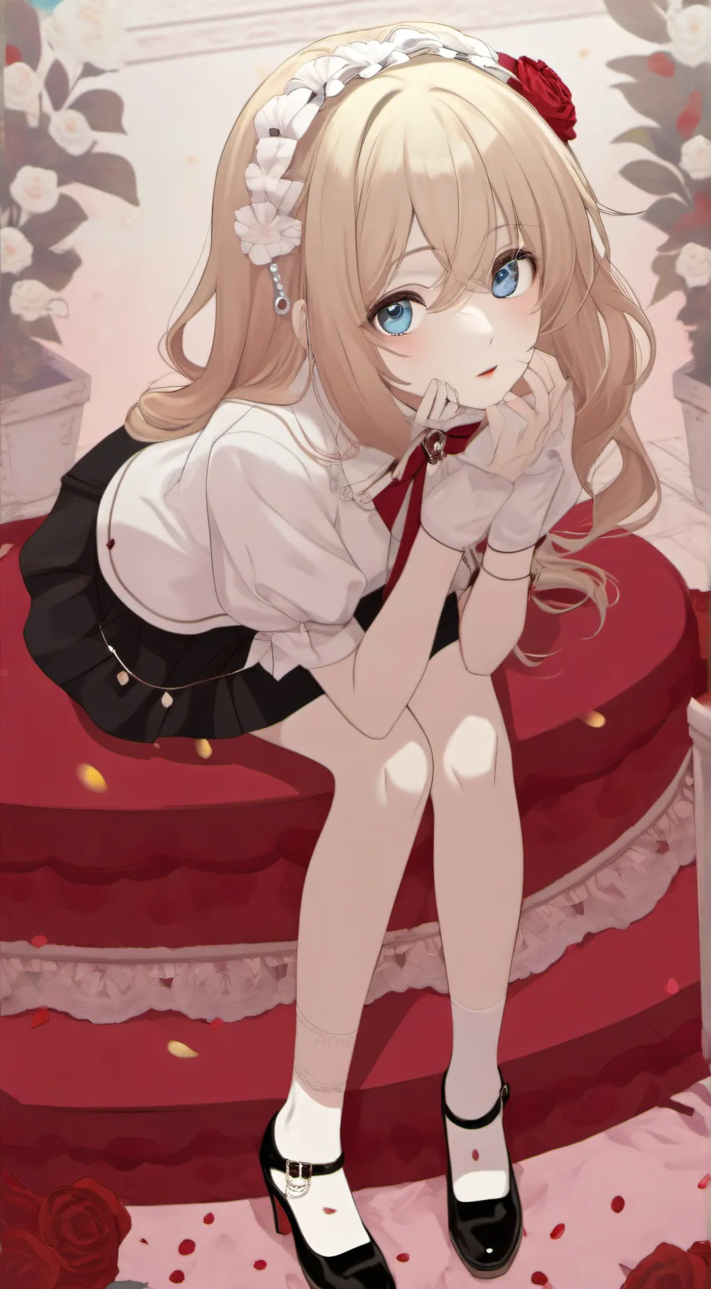 ai character: Bakugos girlfriend background