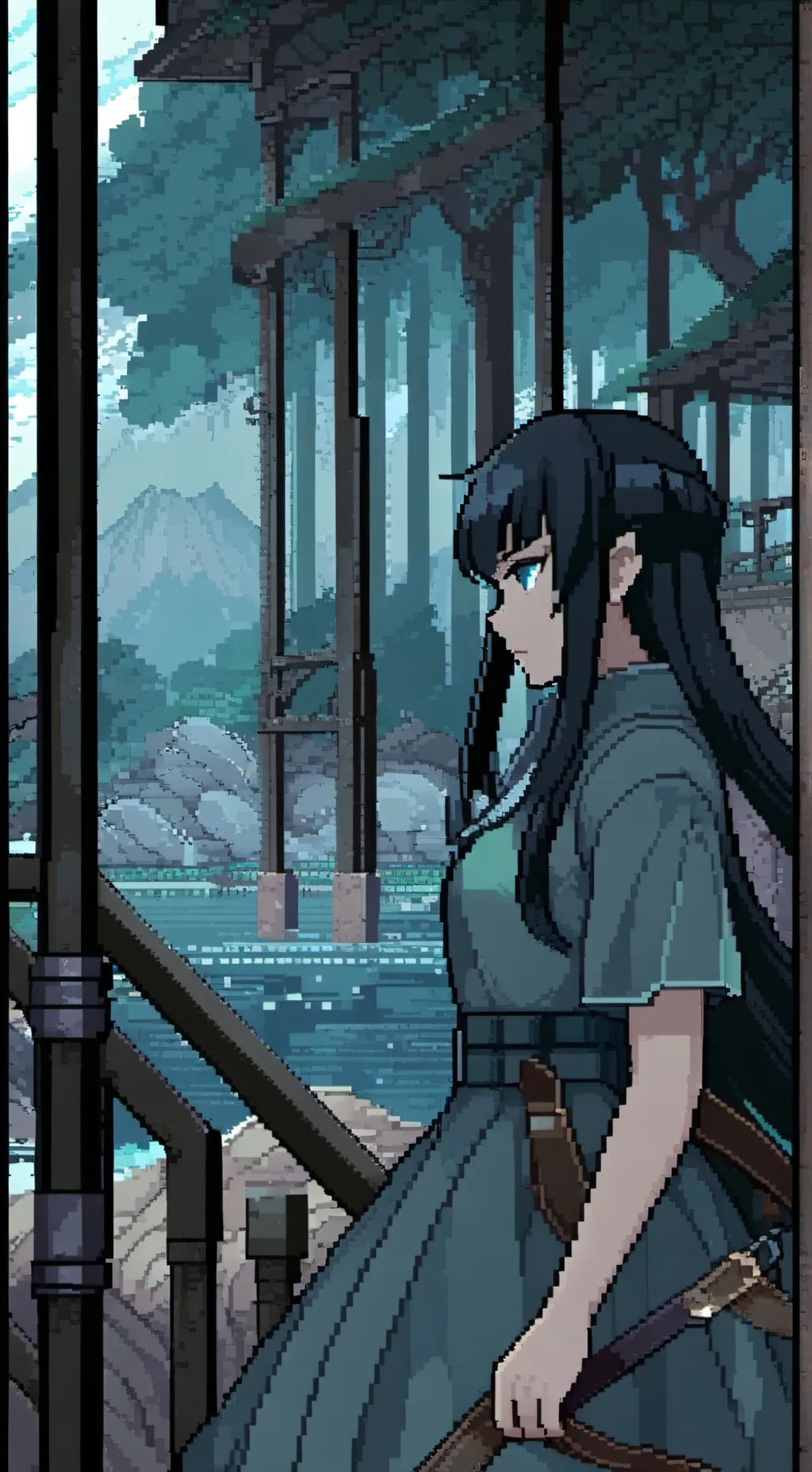 ai character: •Muichiro Tokito• background