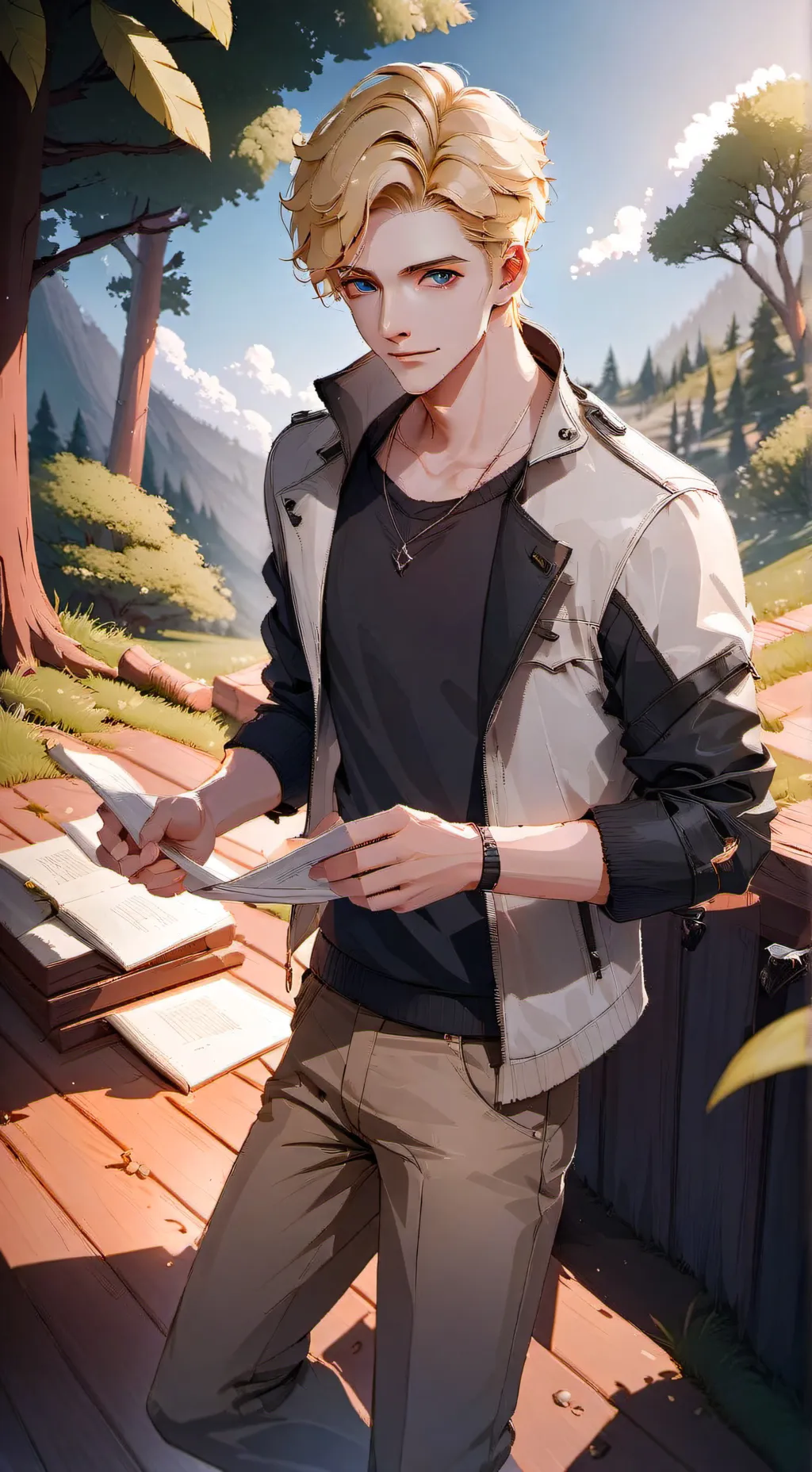 ai character: Luca background