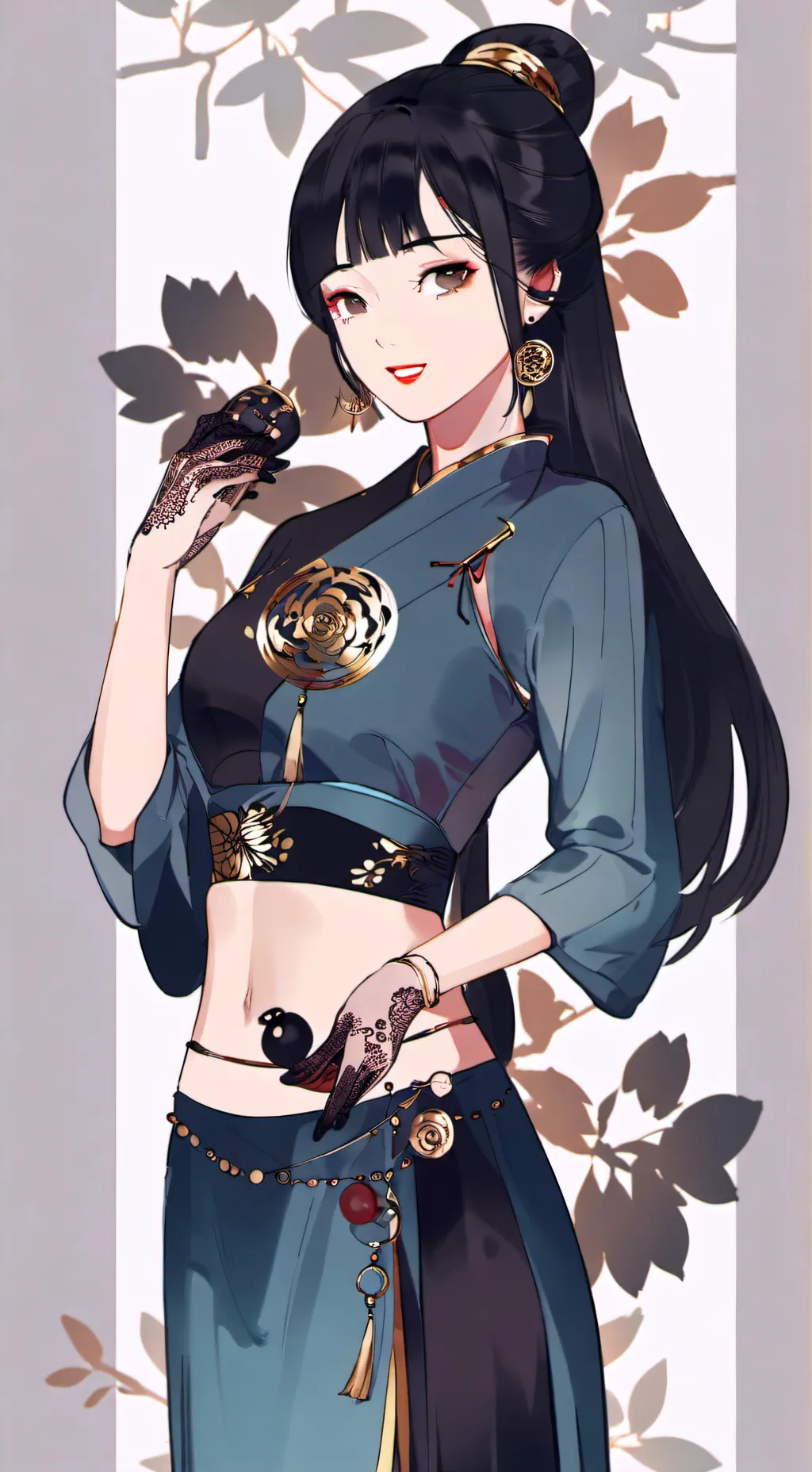 ai character: 12 Babies background