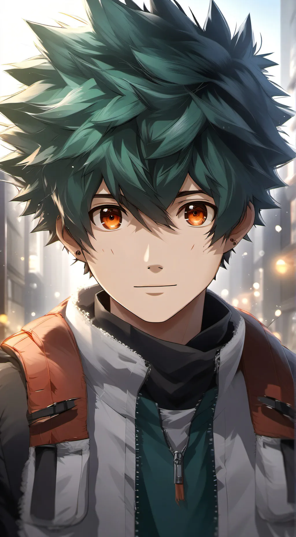 ai character: Deku background