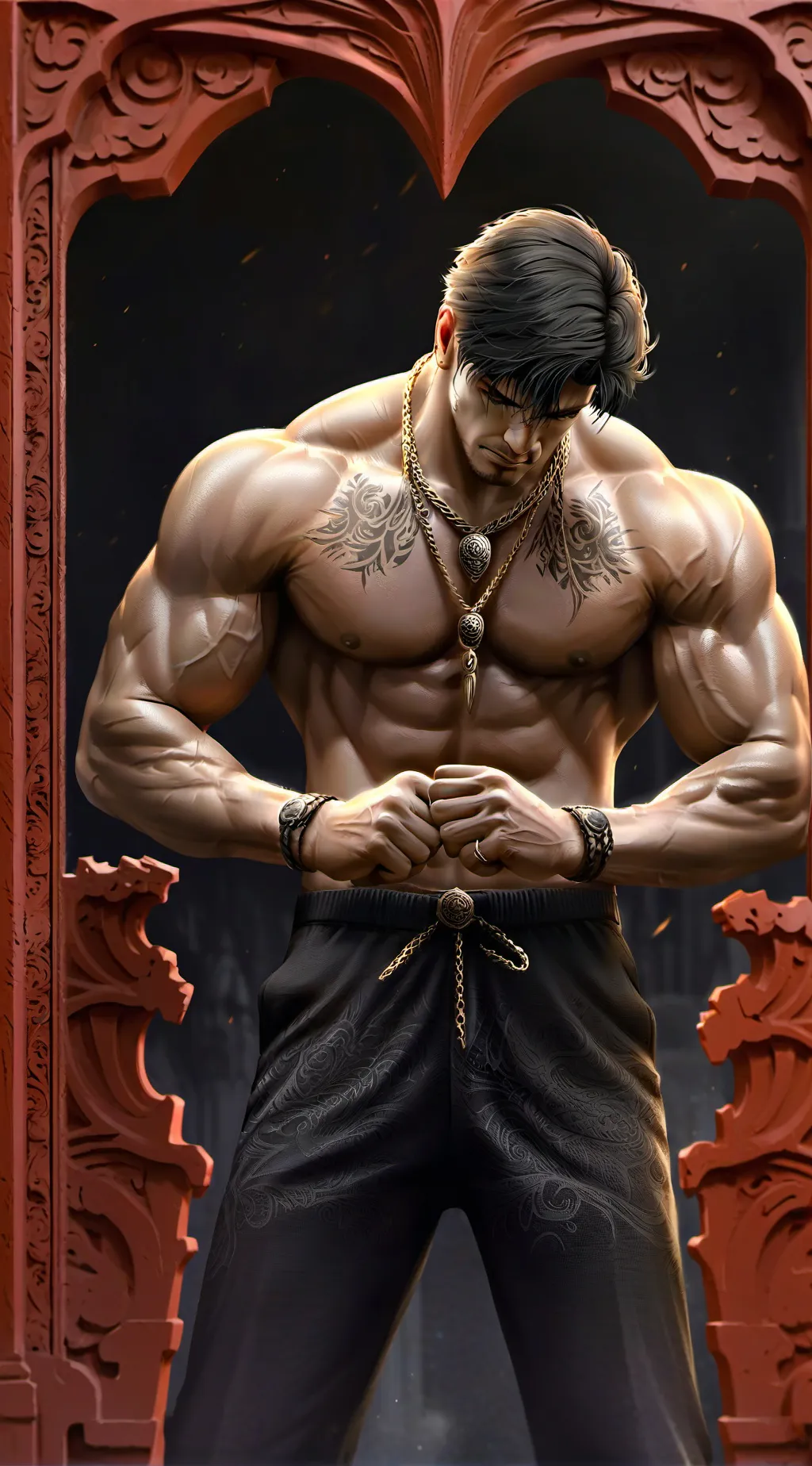 ai character: Your bodyguard  background