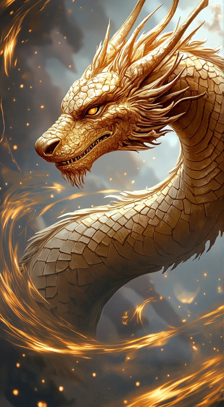 ai character: Huáng Lóng Shén background