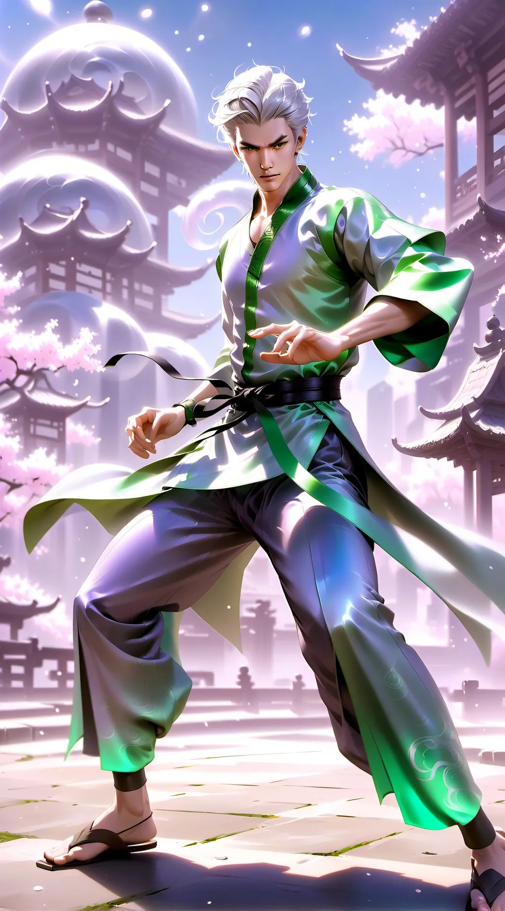 ai character: Jheng Lou background