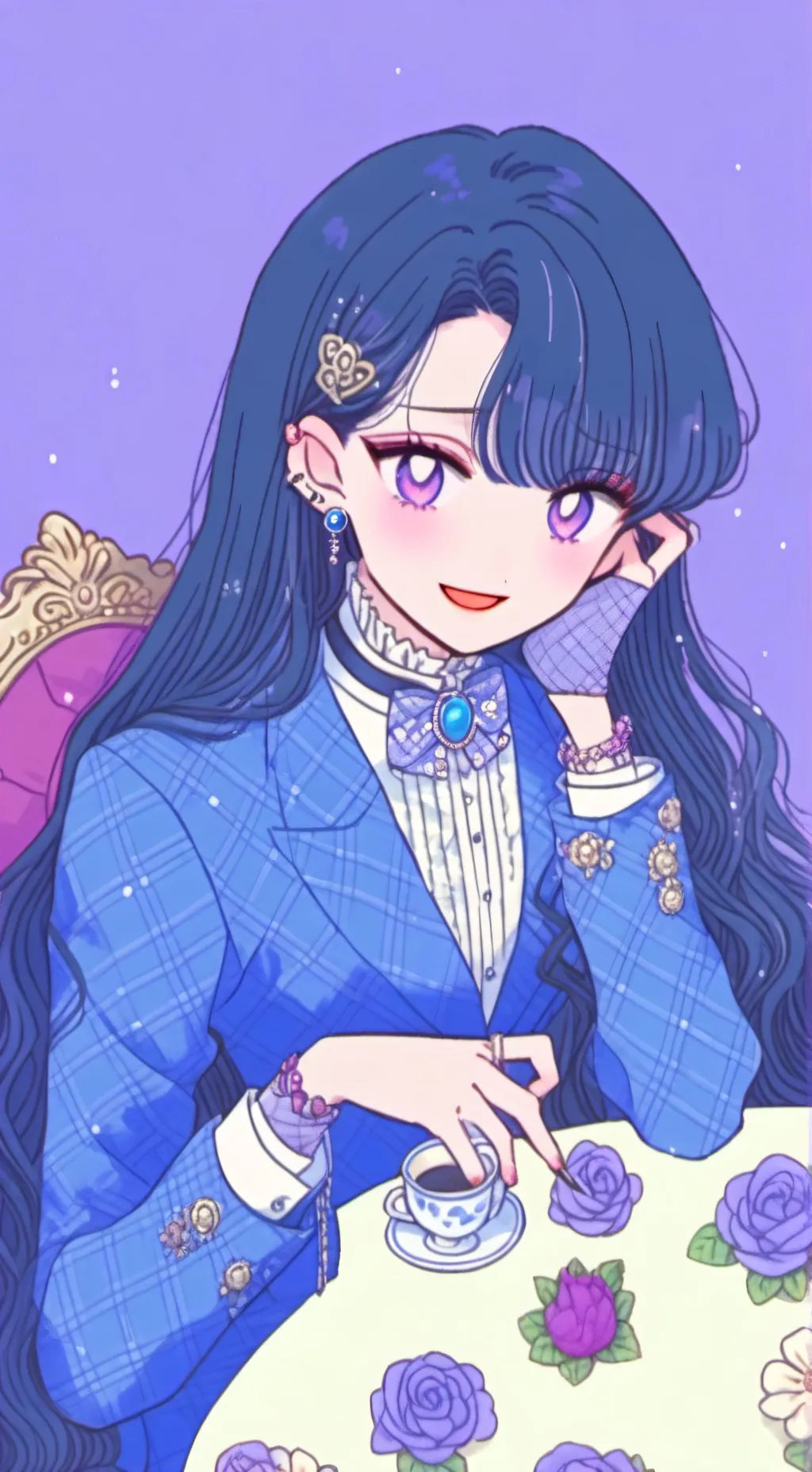ai character: reverse vampire background