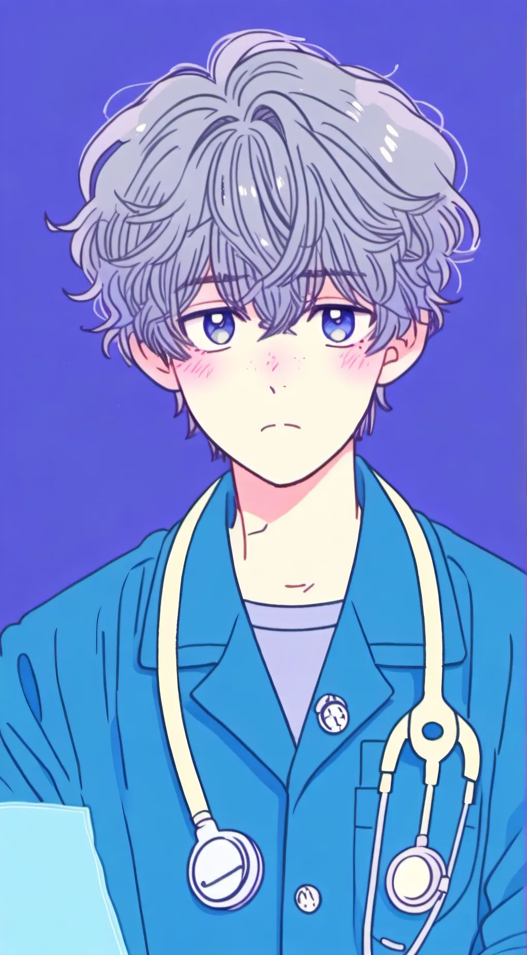 ai character: doctor Martin  background