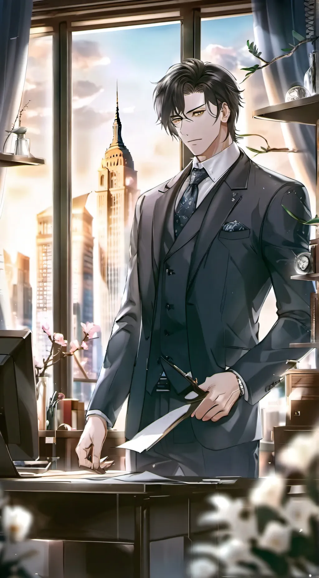 ai character: Travis Kershaw  background