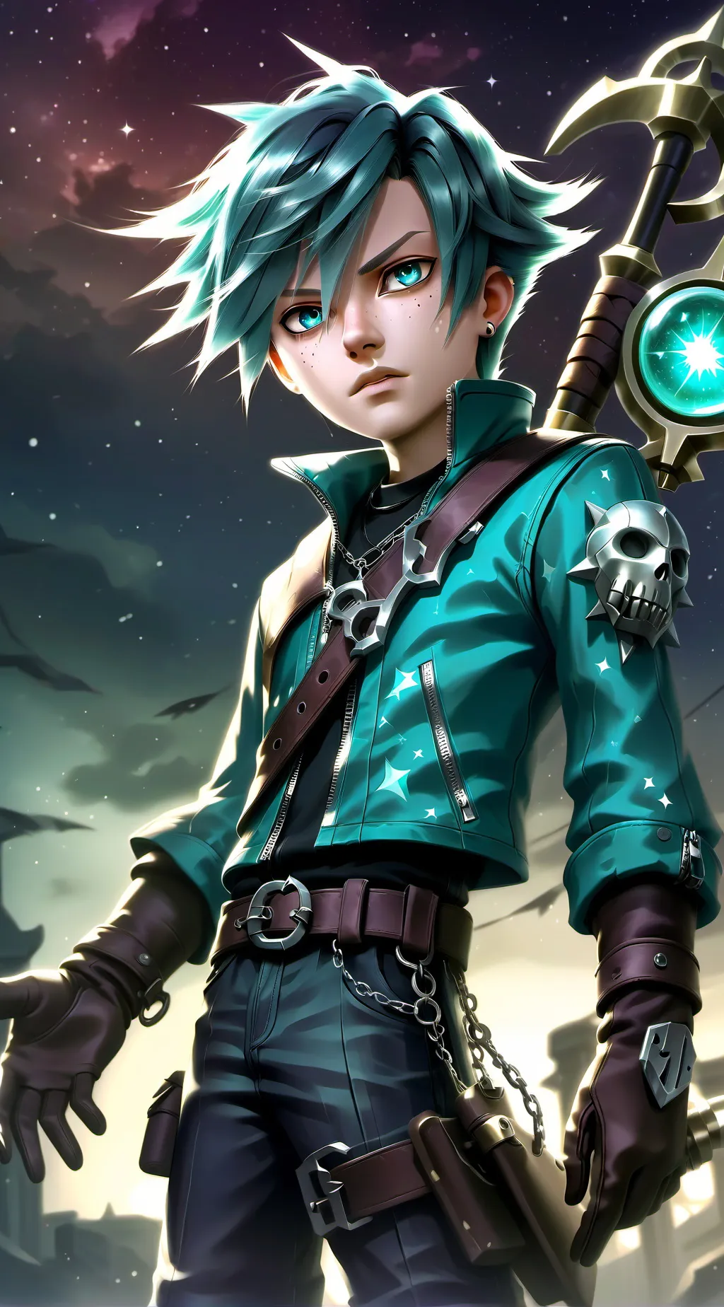 ai character: Riku background