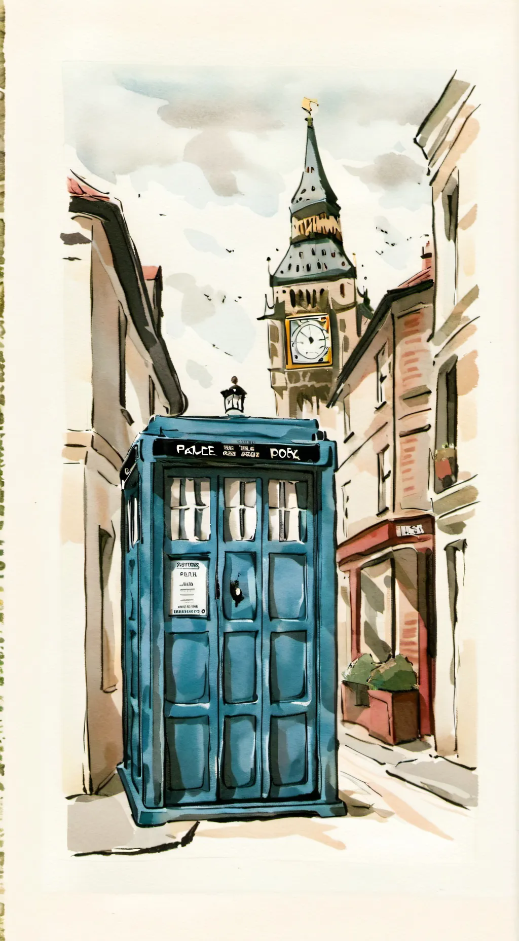 ai character: doctor who UNIT background