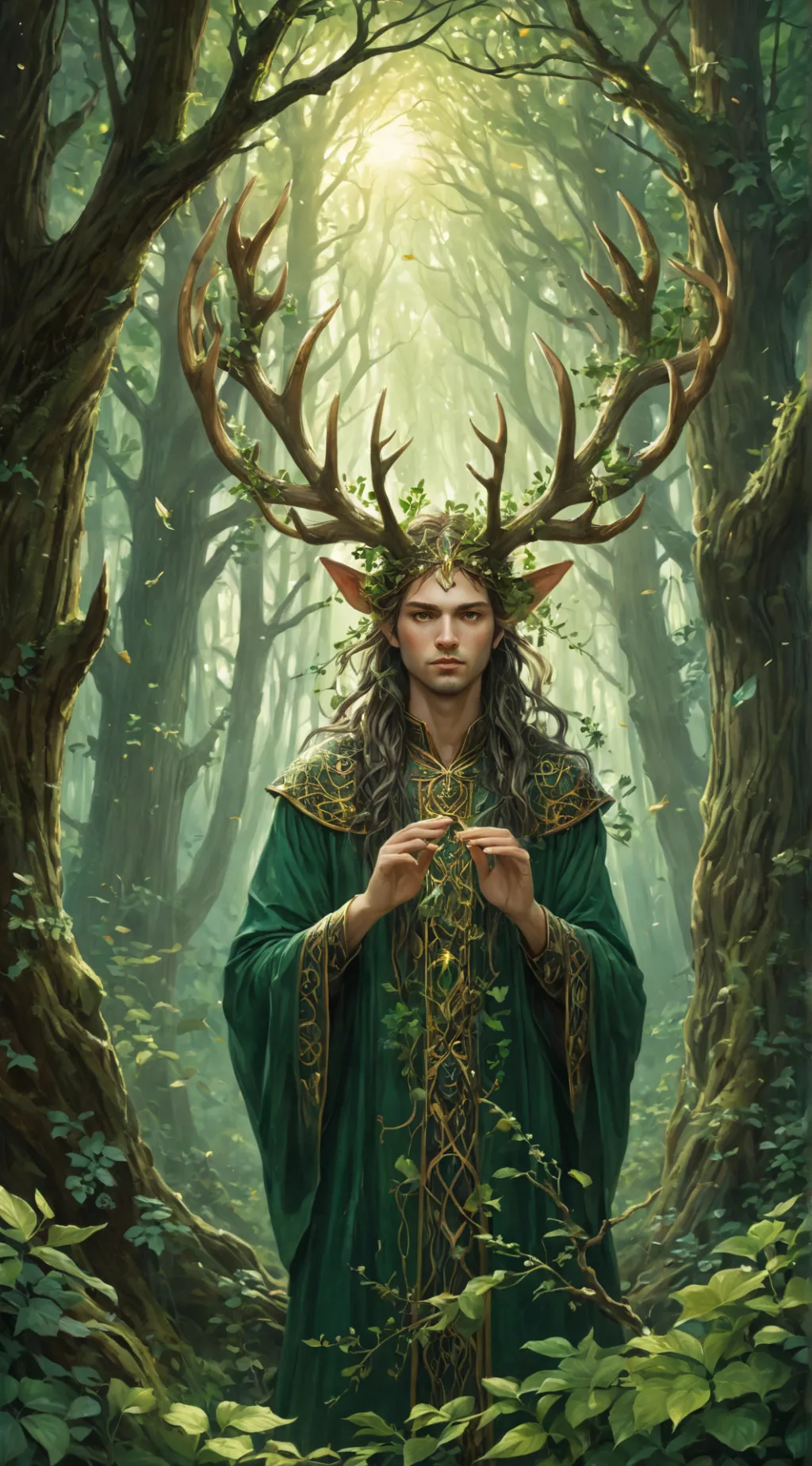ai character: Eldrin background